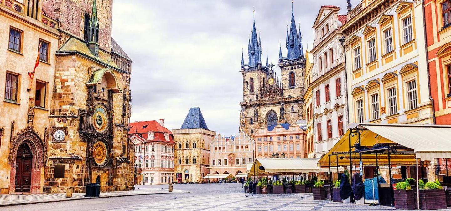 The National Museum Terrace Praga