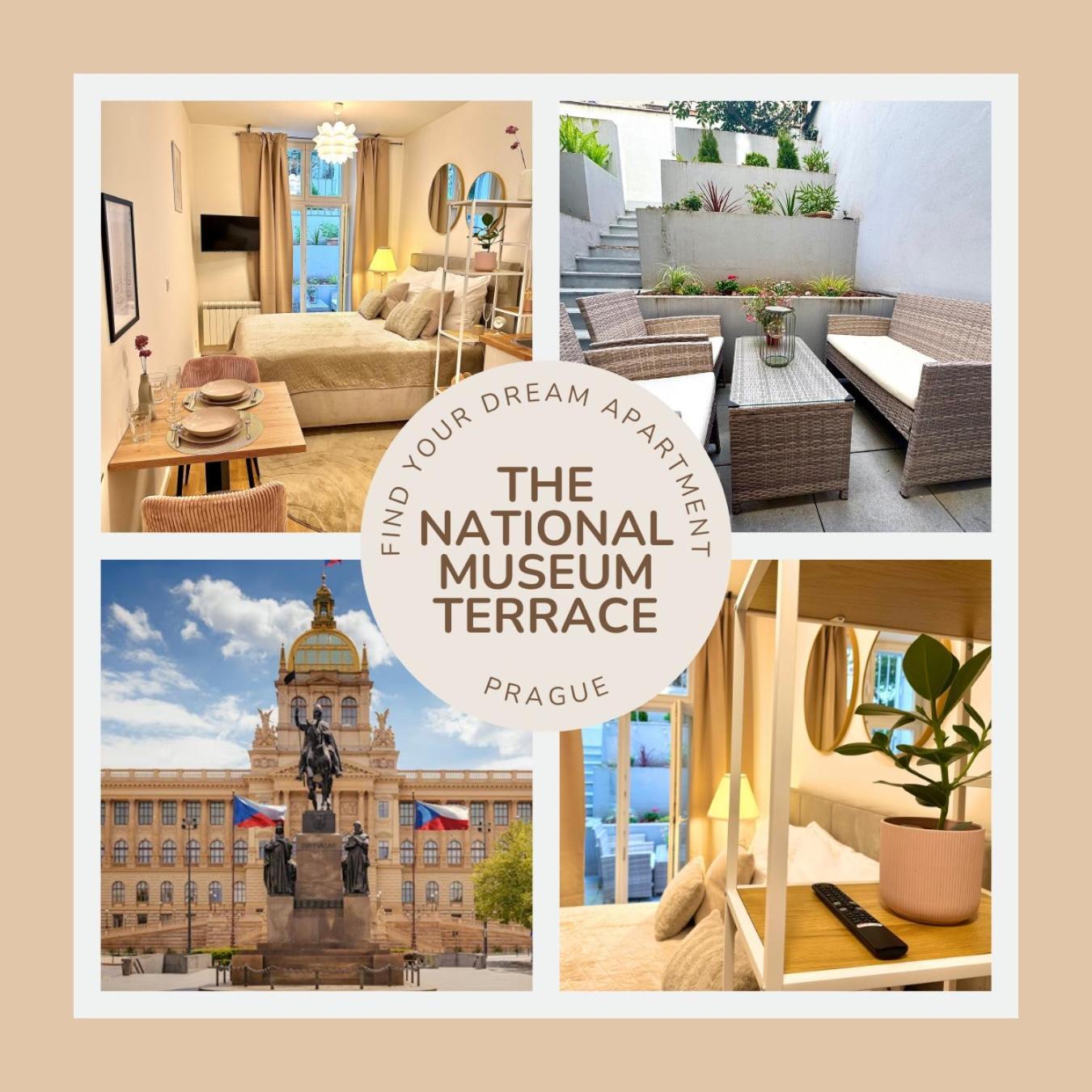 The National Museum Terrace * Praga